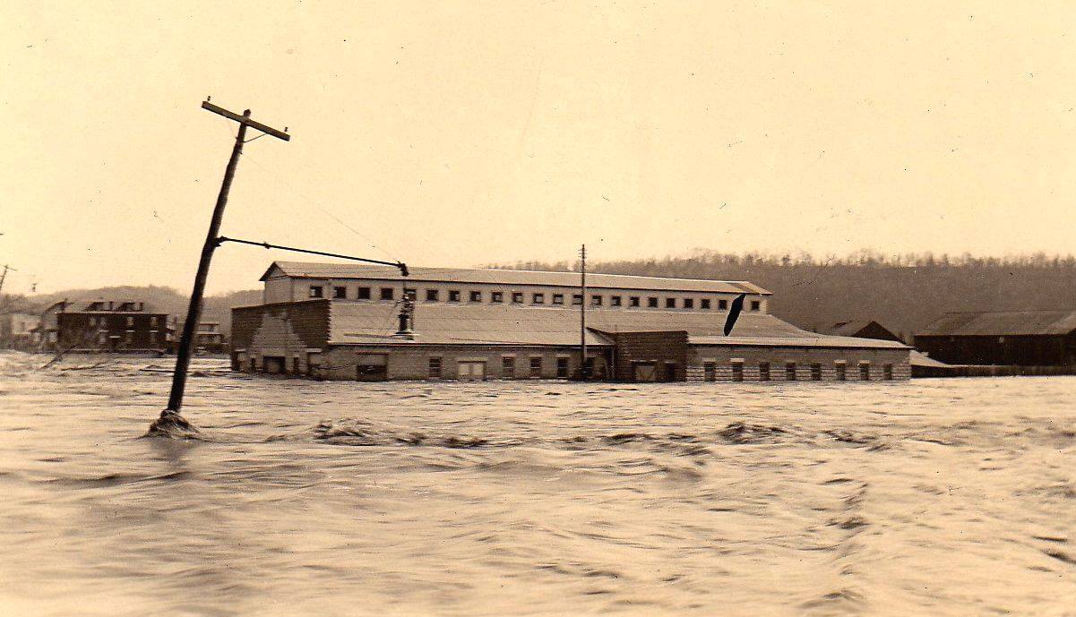 Planing Mill Mount Union 1936 Flood